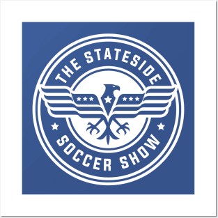 The Stateside Soccer Show White Logo Posters and Art